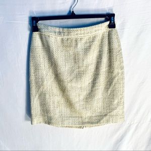 Banana Republic textured mini skirt petite